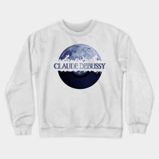 Claude Debussy blue moon vinyl Crewneck Sweatshirt